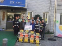 계양산지구대, 소외계층대상 사랑 나눔행사 펼쳐