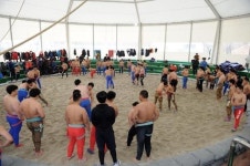 문경씨름장, 동계훈련장으로 각광