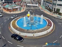 김제시내 회전교차로 전국 모범사례