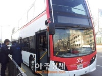 안산시 2층 버스 시험 운행 및 시승 체험
