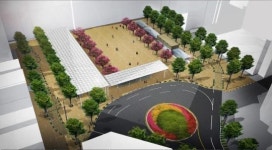 부천의 역 광장 시민의 품으로