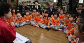 김종덕 문체부장관 아름다운 이야기 할머니 재미있네요