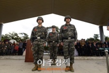 해병대 제1사단, 사단장 이·취임식 가져