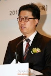 [AJU포토] 축사하는 배병준 보건복지부 보건산업정책국장 (2015 제5회 글로벌 헬스케어 포럼)