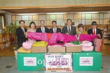 대한노인회전주시지회, 러시아 이주 고려인 한복 전달