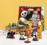 BBQ, 슈렉·쿵푸팬더 등 한정판 피규어 증정하는 드림키즈세트 인기