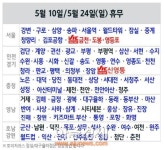 이마트·홈플러스·롯데마트 5월 10일 휴무 매장 많아…주중 휴점 매장은 이날 영업