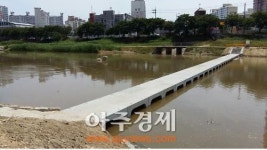 전주 효자동 삼천 세월교 2구간 개통