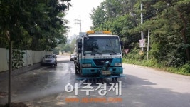 고양시 일산동구, 동국로 일원 비산먼지 대폭 줄였다