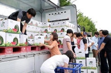 인천 남동구 농산물(수박) 직거래행사 개최