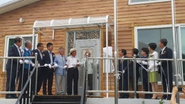 인천 중구 큰무리 경로당 개소식