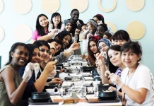 한국어 공부’도 식후경..순천향대에  한국전통음식체험