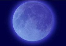 오늘 밤, 블루문(Blue Moon) 뜬다...블루문 보면 행복해질 수 있다