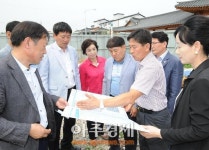 수원시의회, 수원화성 한옥촉진지역 등 현장점검