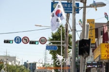 안산시 상록구 365 태극기 거리 조성
