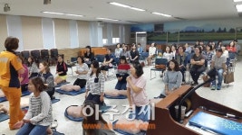 군포소방서 어린이집 보육교직원 소방안전교육