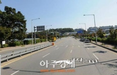 성남시 동판교로 2.6㎞ 구간 불법 주정차 단속