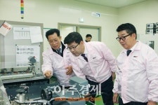 공재광 평택시장, (주)오알투 방문..애로사항 청취