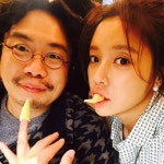 황정음, 입에 과자 물고 안세하와 다정샷 풍호선배랑~