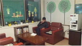 고서방향 지리산주유소, 고객쉼터 인기
