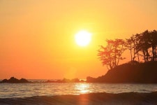 새해 첫 해돋이, 독도서 7시 26분 18초에 본다