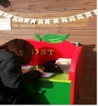 대구방향 거창휴게소, 엽서 한장에 마음을 전하세요