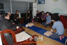 의왕소방서 대원칸타빌2단지 어르신 소소심교육