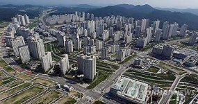 세종시 및 충충권 도시 아파트 매매가격 하락세