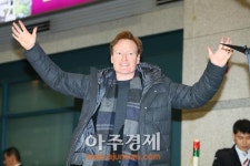 [AJU포토] 코난 오브라이언 내한