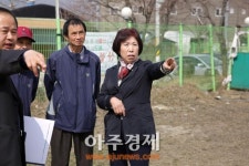 안산시의회 수암 꿈나무 체육공원 조성부지 방문