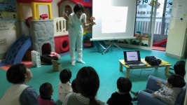 영도병원, 지역 어린이집 방문 건강교실 개최