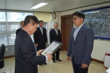 인천 계양소방서, 모범선행시민에 시장표창 전수