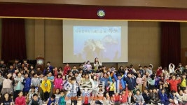 경북도, 신도청지 풍천풍서초등학교에서 독도힐링캠프 열어