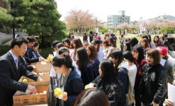 경인여대, ‘A+를 위한 A+ 간식 나눔’행사