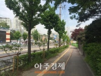 구리시, 관문 경춘로 띠녹지 조성…친환경 이미지 연출