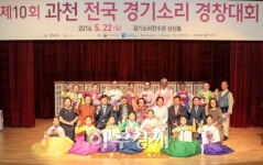 과천시 전국 경기소리 경창대회 개최