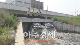 동두천시, 중앙1 빗물펌프장 시험가동 실시