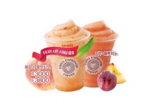 이디야, 복숭아·자두 플랫치노 신제품 출시