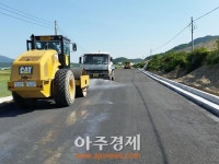 경주시, 내남 월산~이조 도로확포장공사 준공