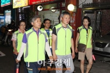 나상성 광명시의회 의원, 야간순찰활동 펼쳐