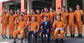 김동극 인사혁신처장, 세종소방서 격려 방문