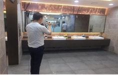 순천방향 섬진강휴게소 화장실품질인증···고품격 입증