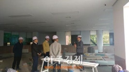 고양시, 행신도서관 증축·리모델링 공사 현장 막바지 안전 점검 실시