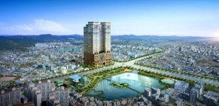대한토지신탁, 이달 서산 코오롱 레이크뷰 614실 분양