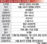 삼성물산, 7일 래미안 신반포 리오센트 1순위 청약