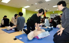 심장정지 신속 응급처치가 최선… 광진구, 심폐소생술 상설교육 실시