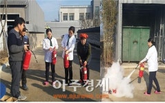대구방향 강천산휴게소, 겨울철 소방안전교육 강화
