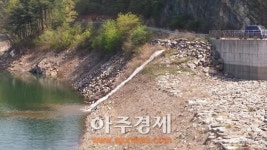 청양군, 관산저수지 내년 봄 가뭄 걱정 뚝