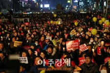 [아주동영상] 새해 첫 촛불, 세월호 참사 1000일 11차 범국민행동의날 (360VR) 