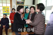 신계용 과천시장 새해맞이 소외계층 위문 